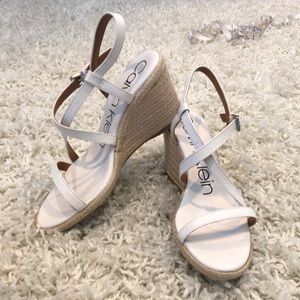 Calvin Klein wedge sandal